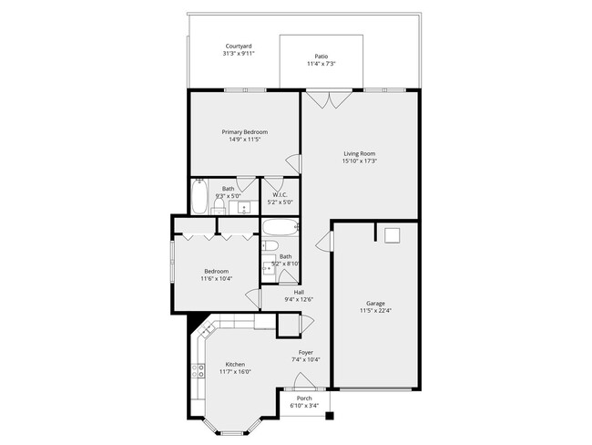 Photo - 2BR/2BA Townhome in Gulf Shores