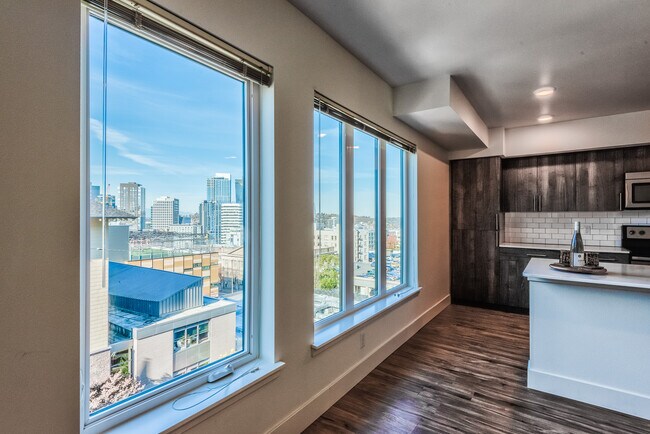 2 Bedroom City View from Living/Kitchen