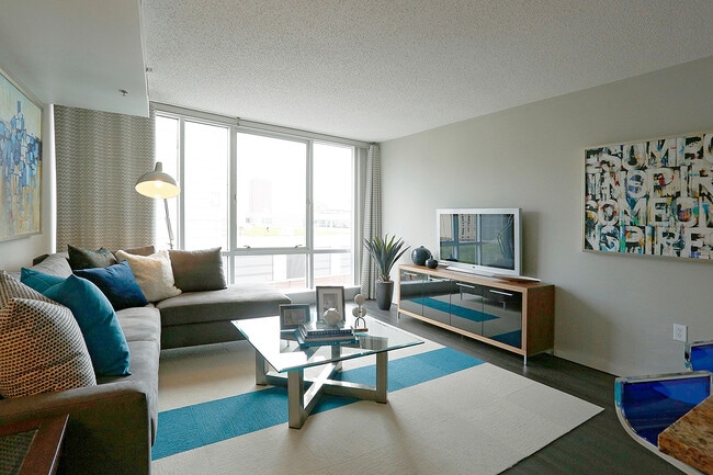 Bright and modern living room