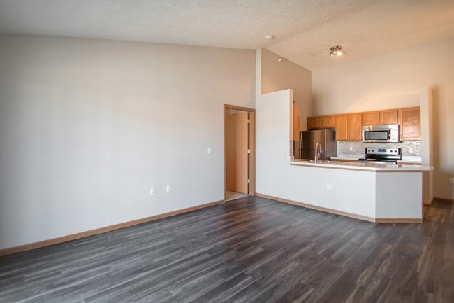 Upgraded Living Room - Fairfax Apartments West