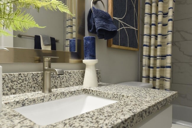 Bathroom + Granite Counters