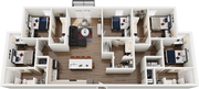 Signature at Varsity E1 5 Bedroom Floor Plan