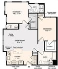 2BR/2BA