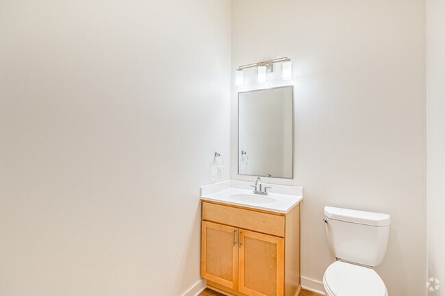 2BR, 2BA -934SF - Half Bath