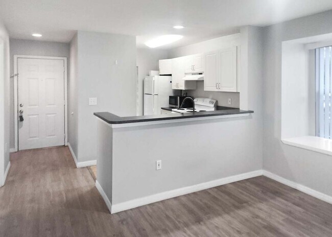 Kitchen and Entry - 4831 Via Palm Lks Unit 1201