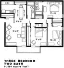 3BR/2BA