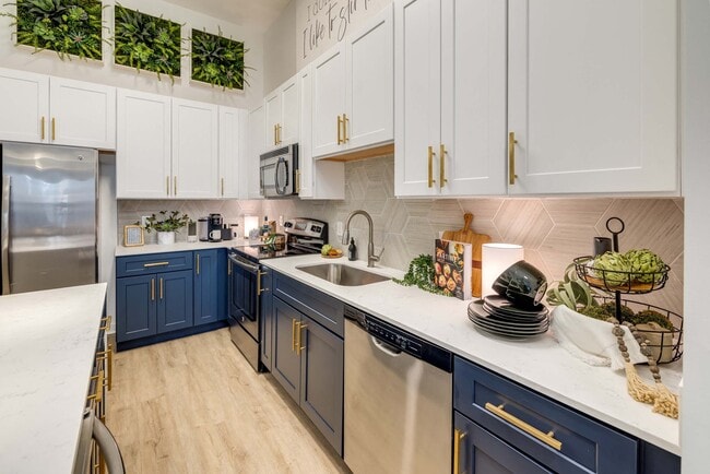 Midtown 205, Charlotte, Carolina del Norte, Cortado, Cocina - Midtown 205