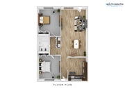 2 Bedroom 1 Bath