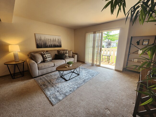 Living Room with Space for Entertainment