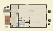 1BR/1BA