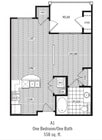 Dalian 151 - A1 - 1 Beds - 1 Baths - 558 Sq. ft.
