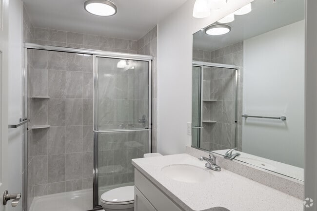 2BR, 2BA - 900SF - Primary Bathroom - 531 Center Rd