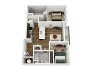 B9 2x2 735 sq ft