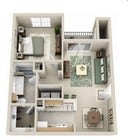 1BR/1BA