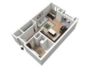 Vienna Furnished 3D Floor Plan
