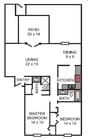 2BR/2BA