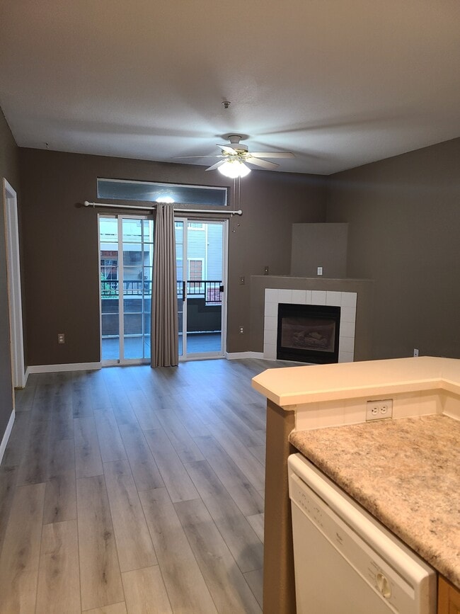living room - 8400 S Upham Way Apartments