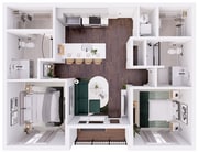 Midpoint East - 2A Floorplan