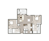 B2 floor plan Willowbend