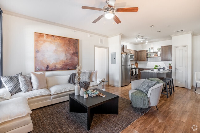 2 habitaciones, 2 baños, 1088 pies cuadrados, sala de estar - Kingsland West