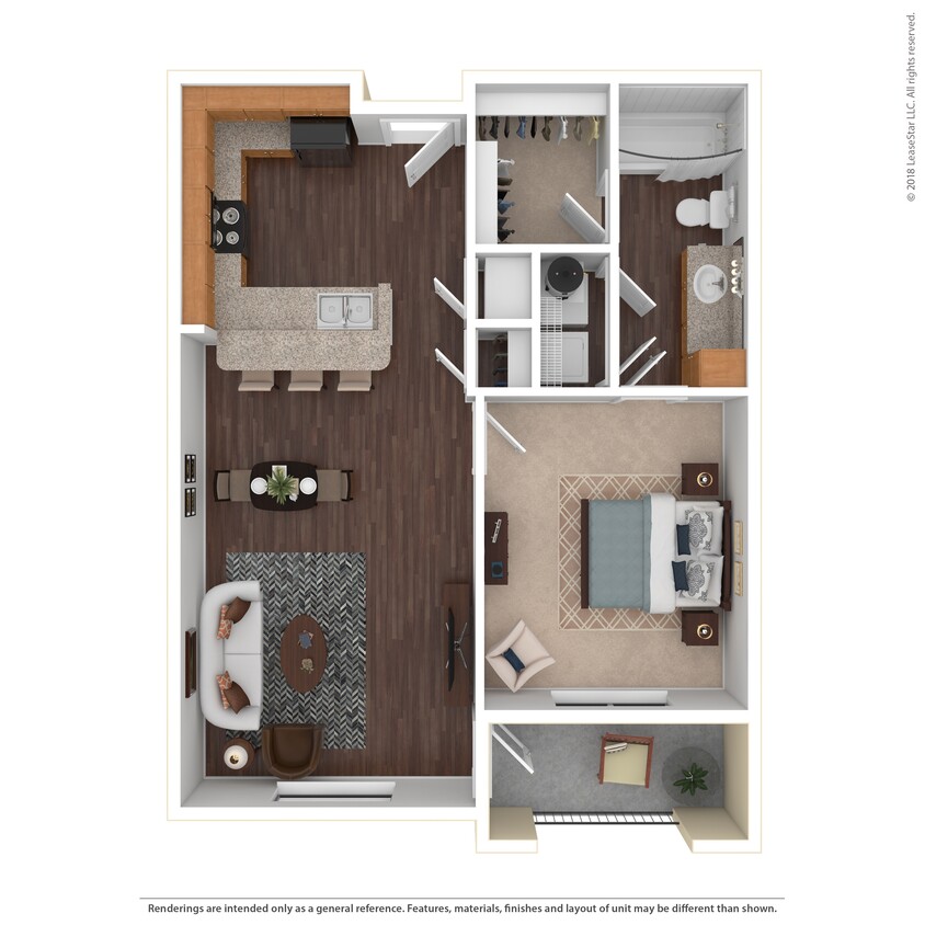 Floor Plan - 1B