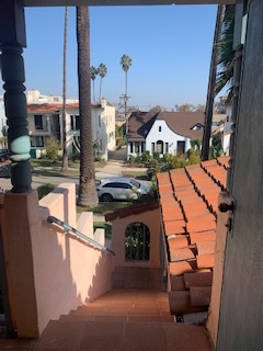 Front upstairs Stairway - 457 S Palm Dr Apartment Unit #457