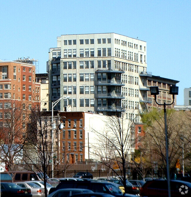 View from the southeast - Morgan Lofts