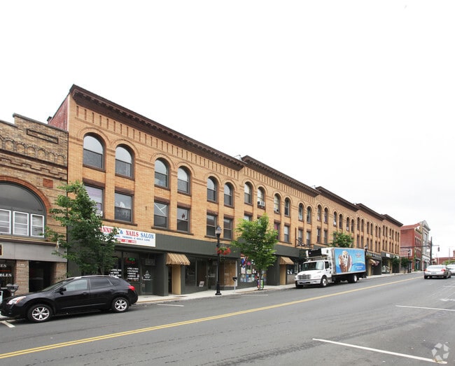 Uphill View of Water Street Apartments