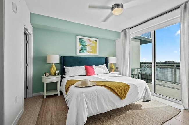 Select homes boast lakefront views