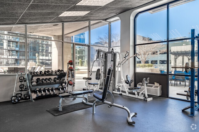Fitness Center - Arts Center Tower Apartments