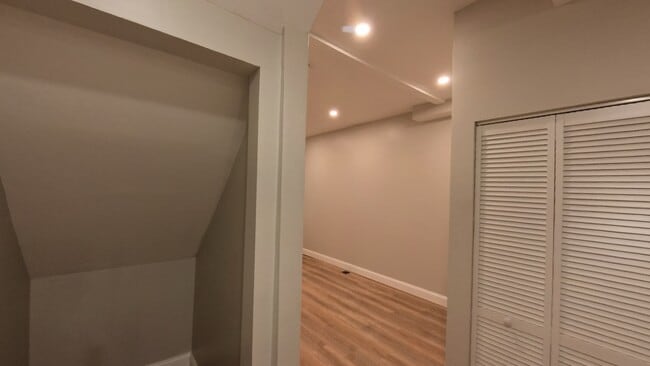 Storage under stairs - 4646 York Rd Unit 4