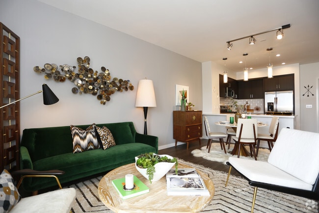 1HAB, 1BA - Sala de estar - Domain WeHo