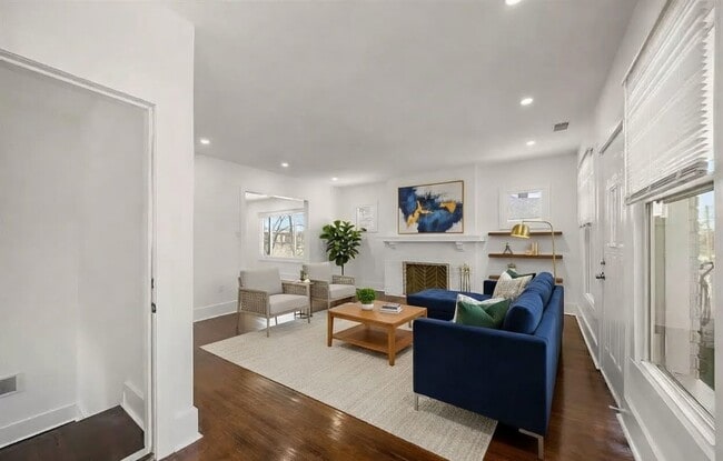 Living Room. Image is virtually staged
