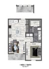 A4 floor plan The Braden on Fifth