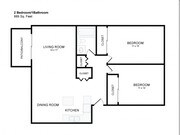 2BR/1BA