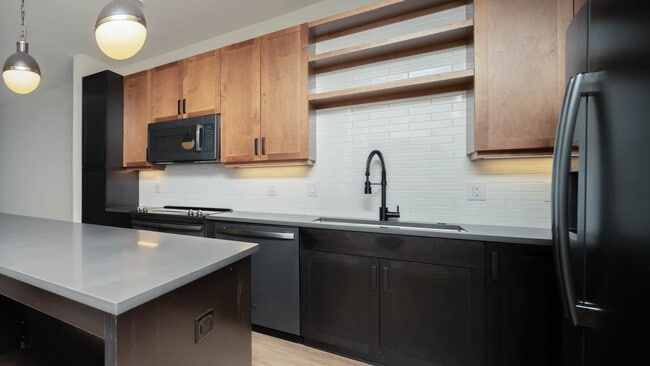 Kitchen with Stainless Steel Appliances