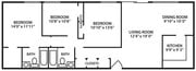 3BR/2BA