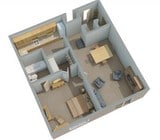 1BR/1BA
