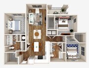 C1 floor plan Ascend Pinegrove