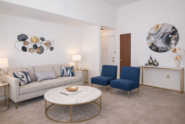 Living Room - Grenadier Village Apartments