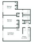 2BR/2BA