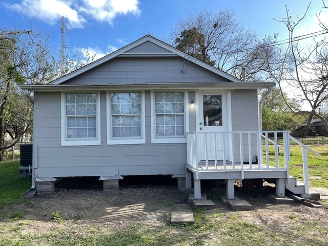 Back of House View & Bsck Porch