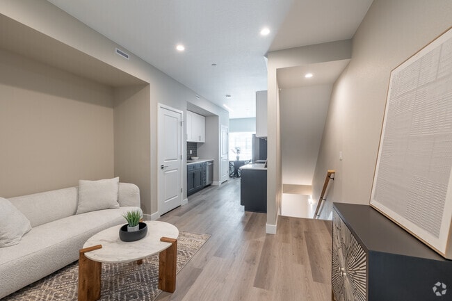 2BR, 2.5BA - 1,542SF - Second floor living room