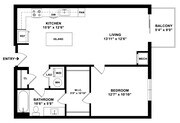 A3 Floor plan W Dimensions