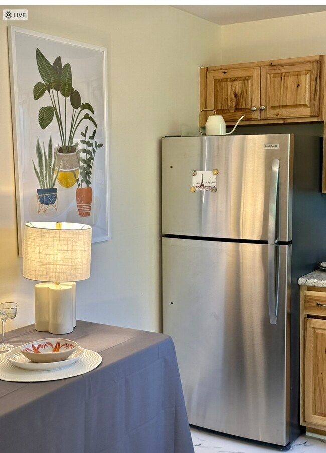Stainless steel fridge - 91 Faith St Unit 91