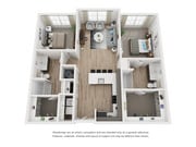2 bed/ 2 bath | 1148 sq. ft.