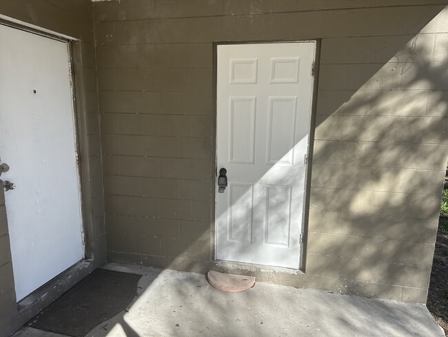 Laundray room enterance and side door - 5931 Crestmont St Unit A