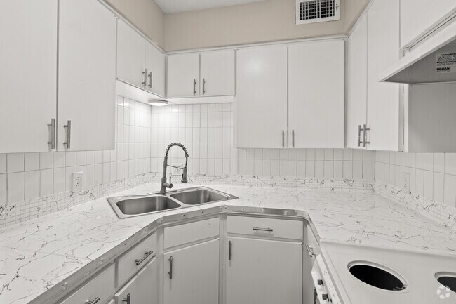 1 habitación, 1 baño - 580 pies cuadrados - Cocina - Vintage Pads