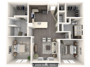 Canal 1535 Floor Plan B2