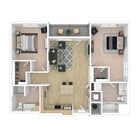 B2 3D Floor plan